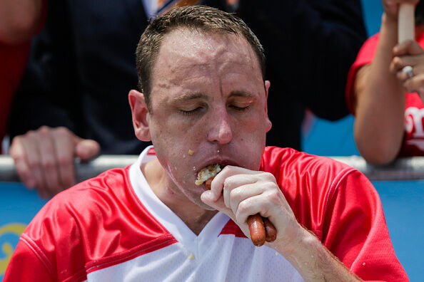 Competitive Eaters Gorge At Annual Nathan's Hot Dog Eating Contest