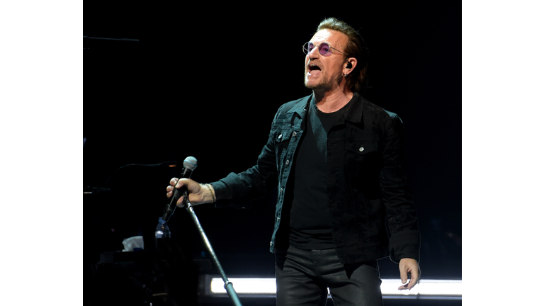 U2 Performs At The Forum