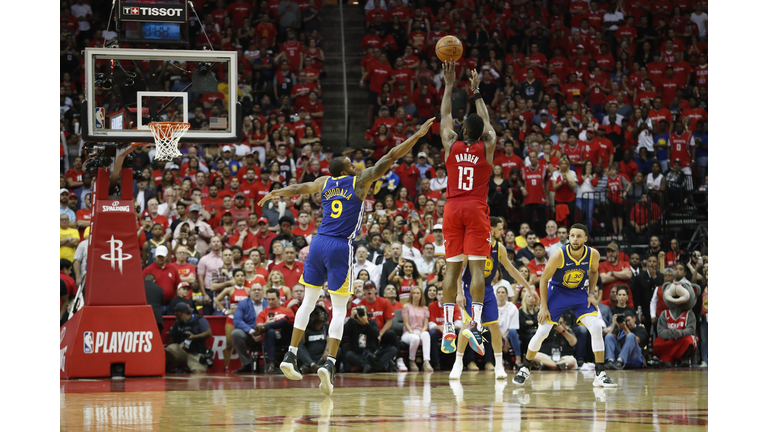 Golden State Warriors v Houston Rockets - Game Three