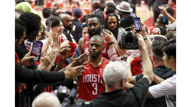 Golden State Warriors v Houston Rockets - Game Four