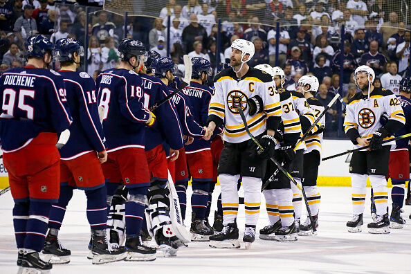 Boston Bruins v Columbus Blue Jackets - Game Six