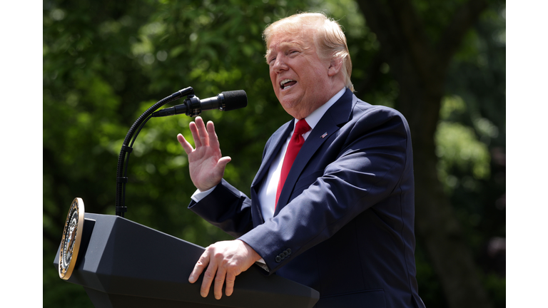 President Trump Honors U.S. Military Academy Football Team At White House