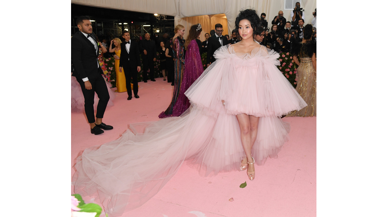 Lana Condor in Giambattista Valli 