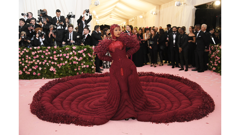 Cardi B in Thom Browne