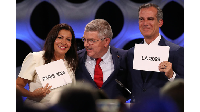 131st IOC Session Lima - 2024 & 2028 Olympics Hosts Announcement