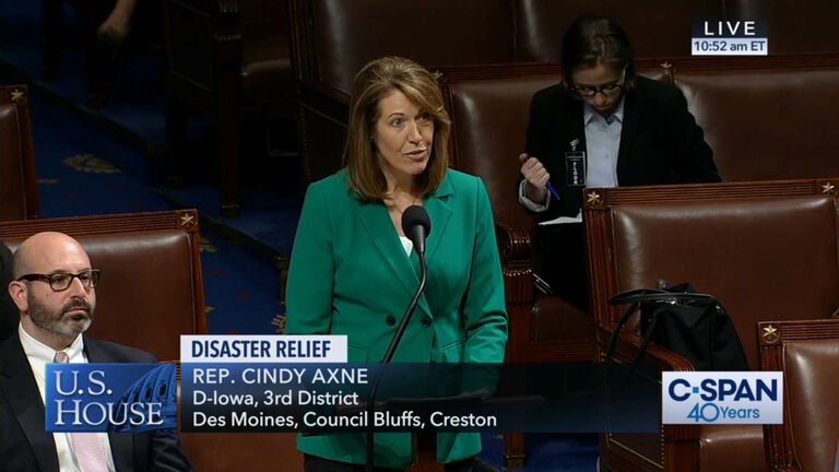 Iowa Congresswoman Cindy Axne 