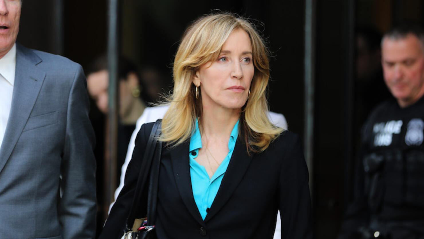 Felicity Huffman, Lori Loughlin Arrive At Boston Court For College Cheating Case