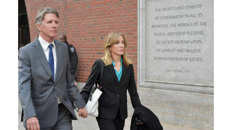 Felicity Huffman And Lori Loughlin Appear In Federal Court To Answer Charges Stemming From College Admissions Scandal