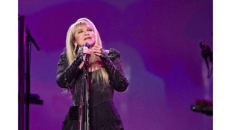 Rod Stewart and Stevie Nicks Perform at Madison Square Garden