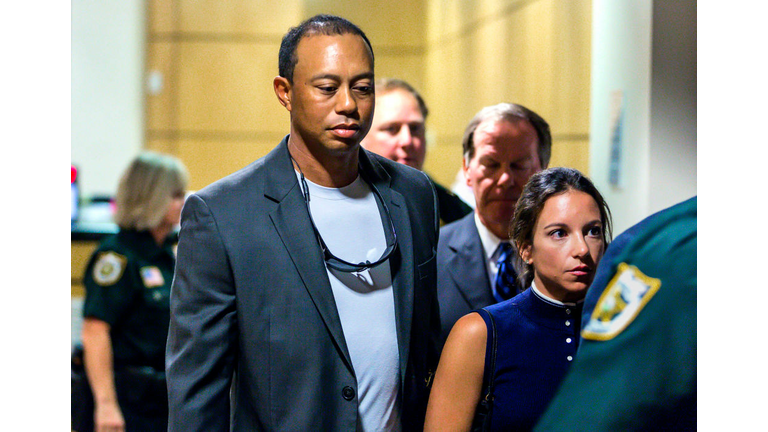 Tiger Woods at Courthouse