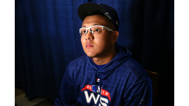 World Series - Los Angeles Dodgers v Boston Red Sox - Workout