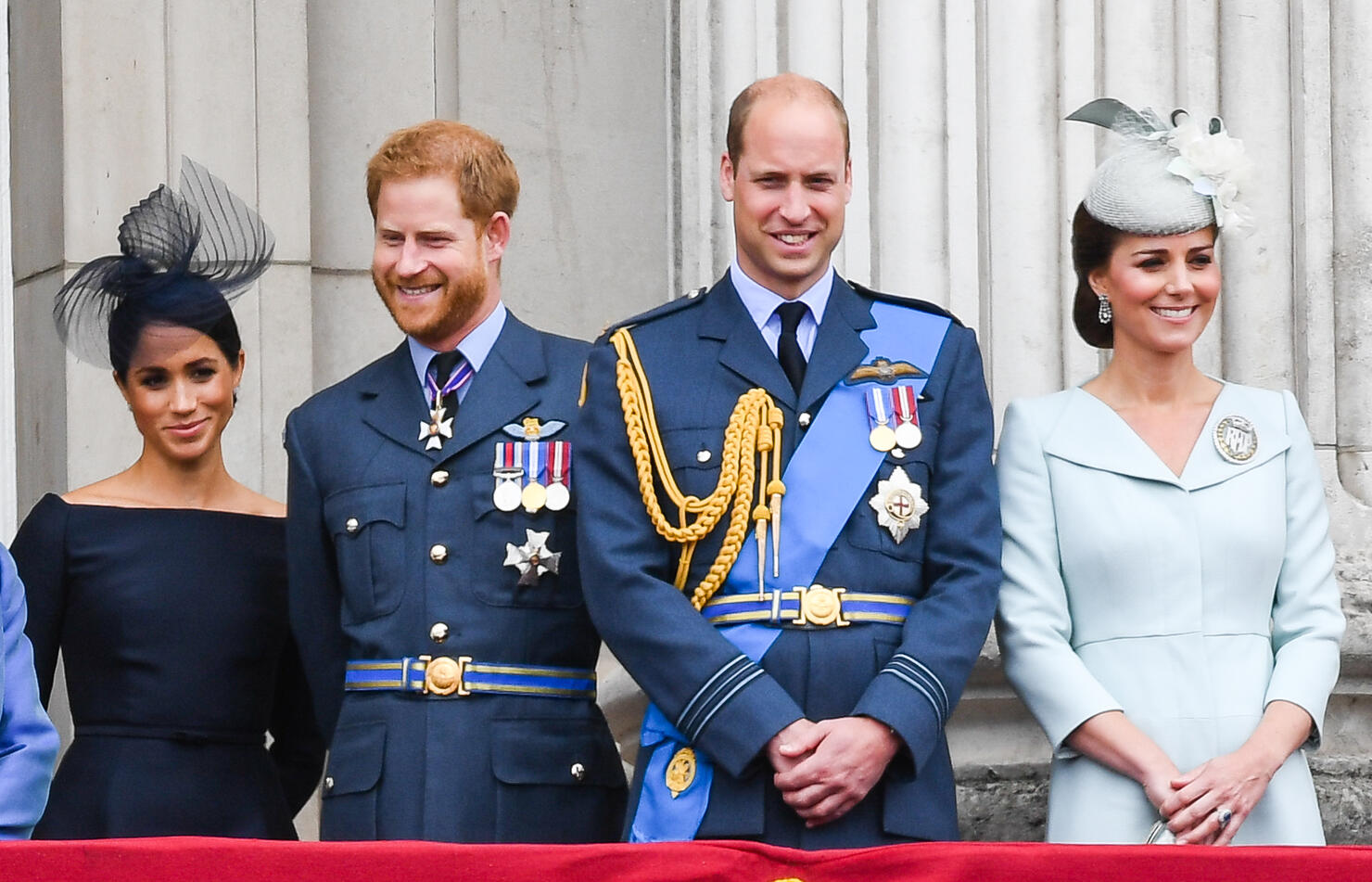Members Of The Royal Family Attend Events To Mark The Centenary Of The RAF