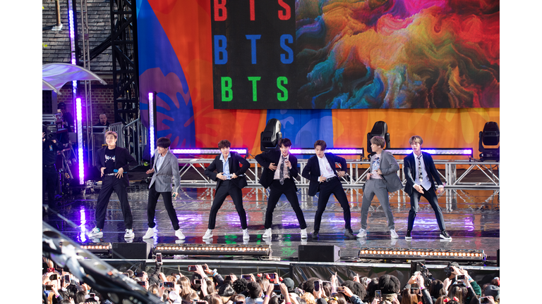 BTS Performs On "Good Morning America"