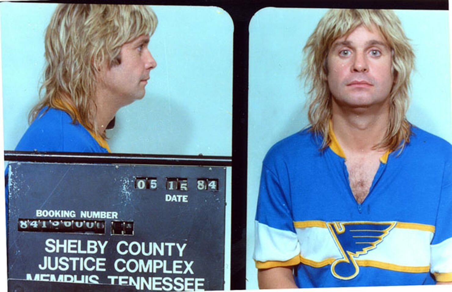 Ozzy Osbourne Mugshot