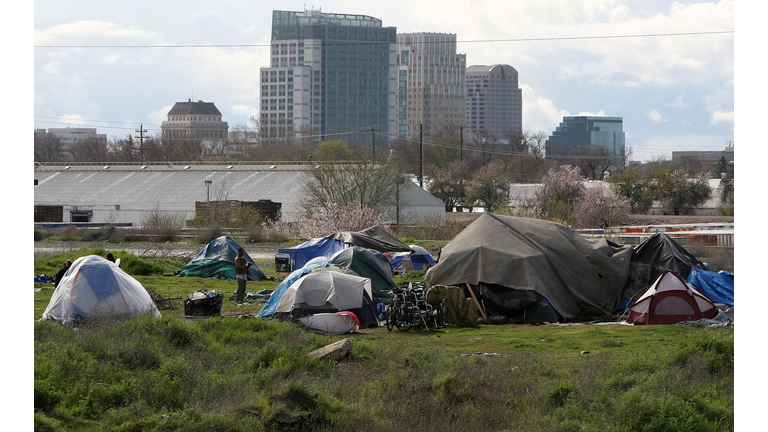 Sacramento Tent City Fills Up With The Newly Jobless And Homeless