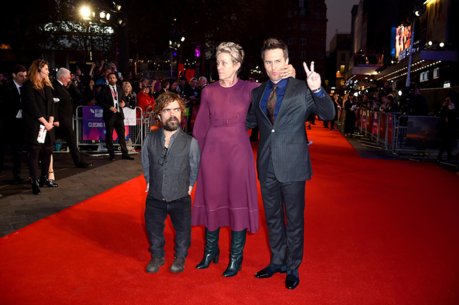 Three Billboards Outside Ebbing, Missouri Premiere - BFI London Film Festival 2017