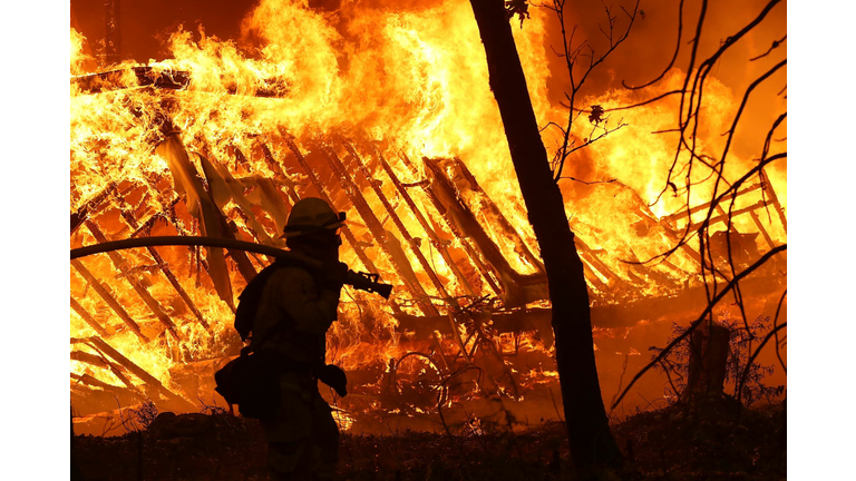 Rapidly-Spreading Wildfire In California's Butte County Prompts Evacuations