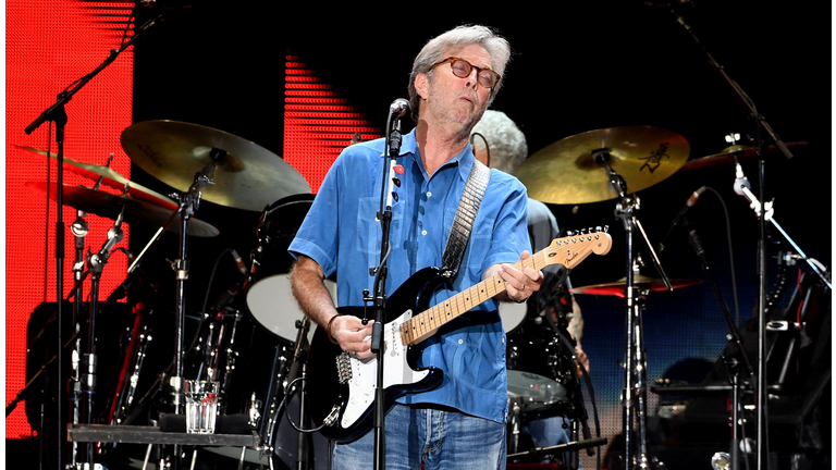 Eric Clapton Performs At The Forum