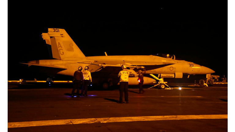 The Abraham Lincoln Carrier Strike Group Deploys To The Red Sea