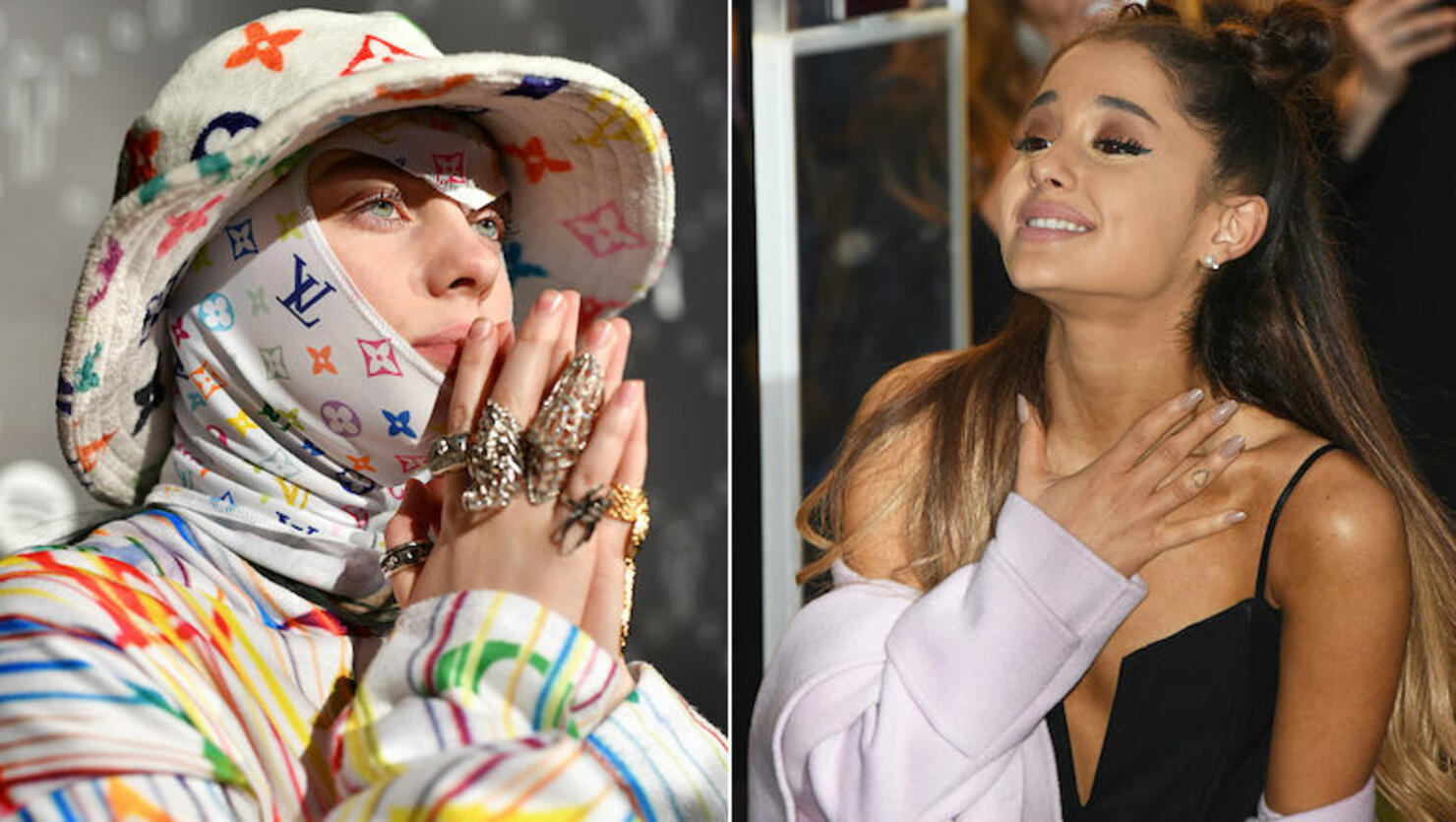 Billie Gushes About Her 'Respect' For Ariana Grande | iHeart