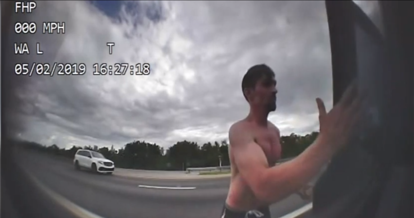 Shirtless Florida Man Steals Police Cruiser, Leads Cops on 149 MPH Chase - Thumbnail Image
