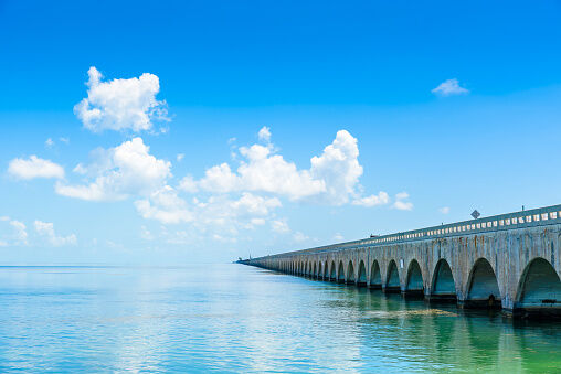 The drive from Miami to Key West, FL