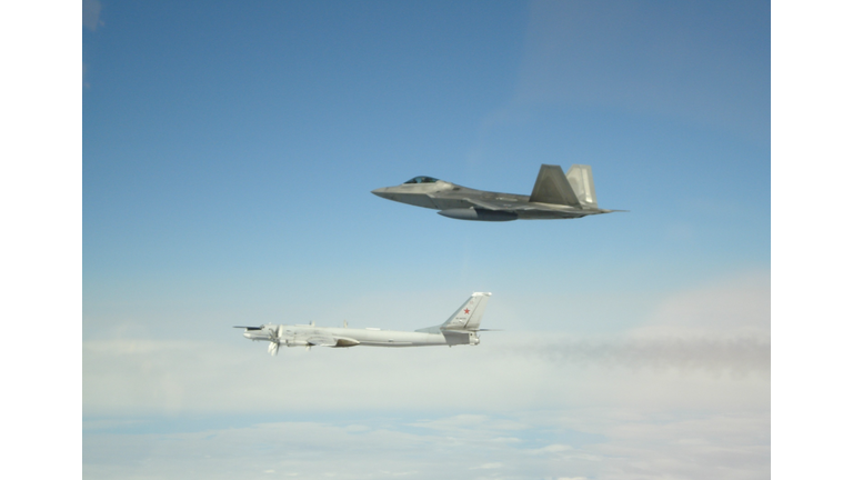 russian bombers and fighter jets intercepted off coast of alaska