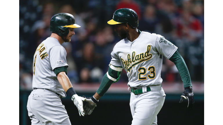 Oakland Athletics v Cleveland Indians