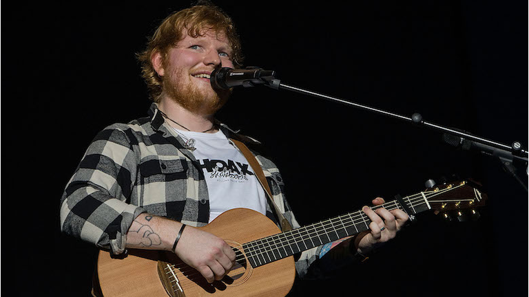 Ed Sheeran Performs In Perth
