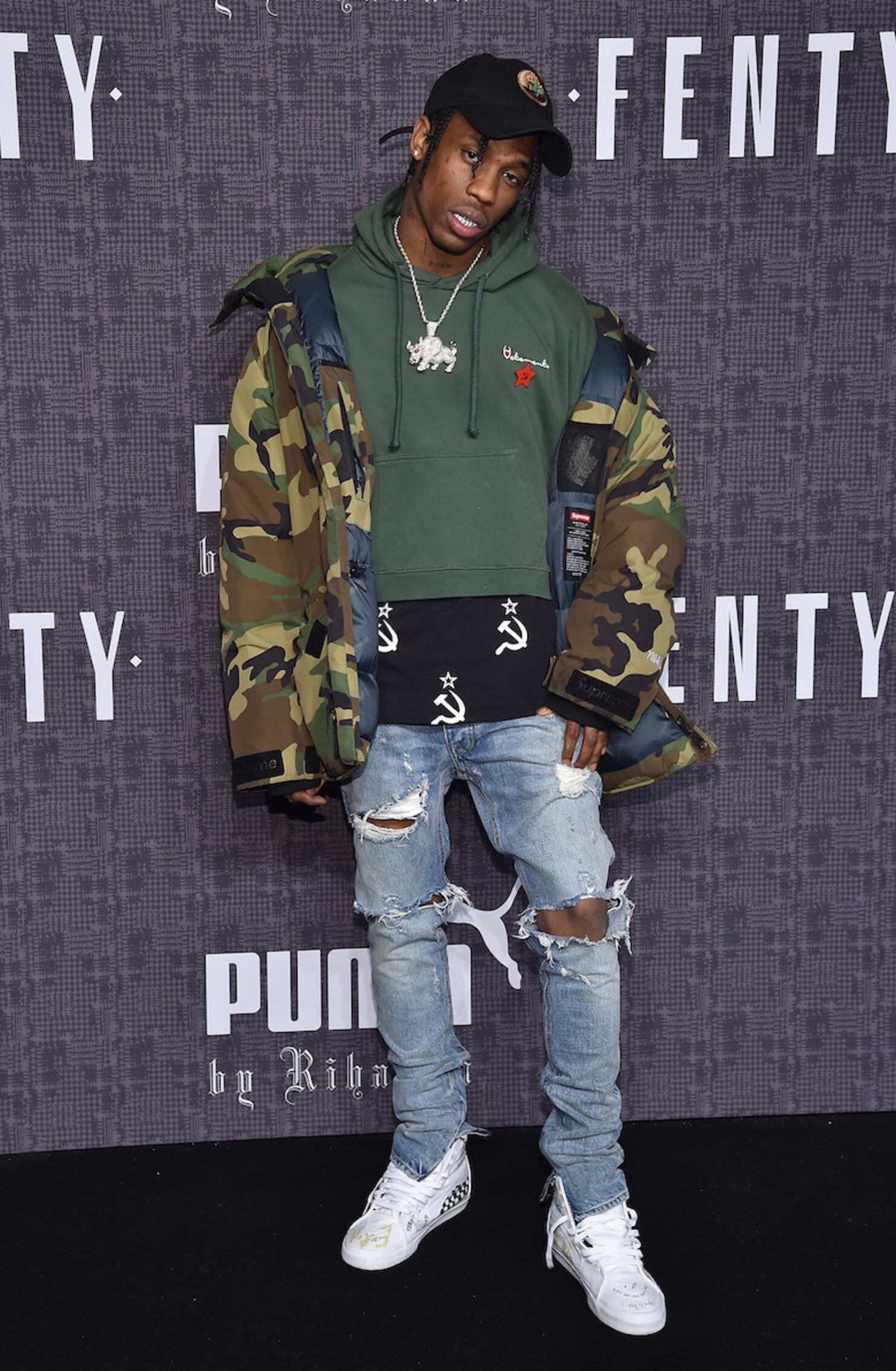 FENTY PUMA by Rihanna AW16 Collection - Arrivals - Fall 2016 New York Fashion Week