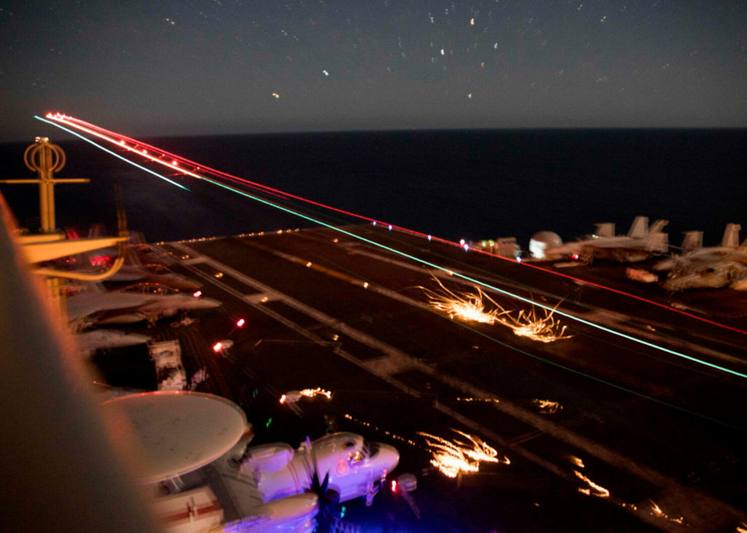 The Abraham Lincoln Carrier Strike Group Deploys To The Red Sea