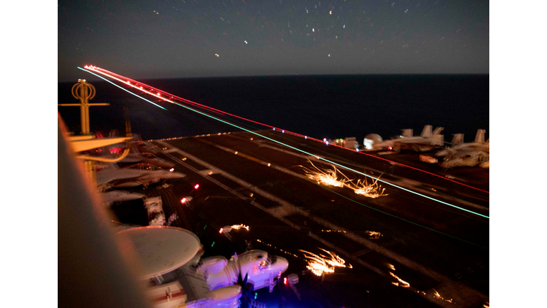 The Abraham Lincoln Carrier Strike Group Deploys To The Red Sea