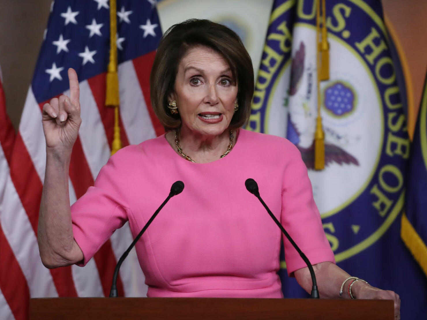 Speaker Nancy Pelosi Holds Her Weekly Press Conference