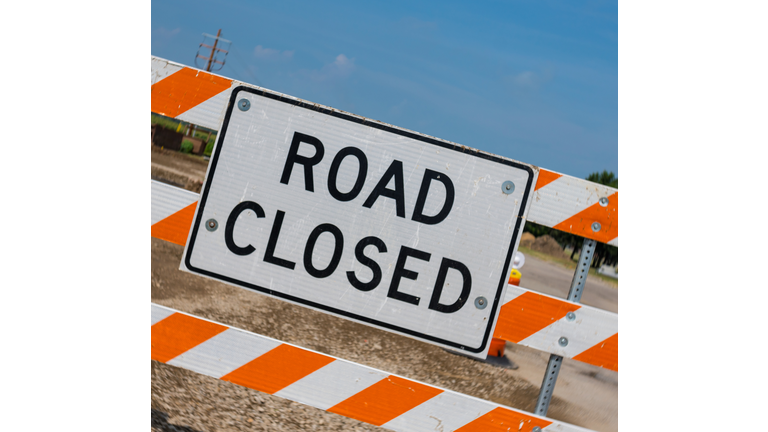 Road Closed Sign