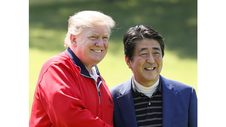 U.S. President Trump Makes State Visit To Japan