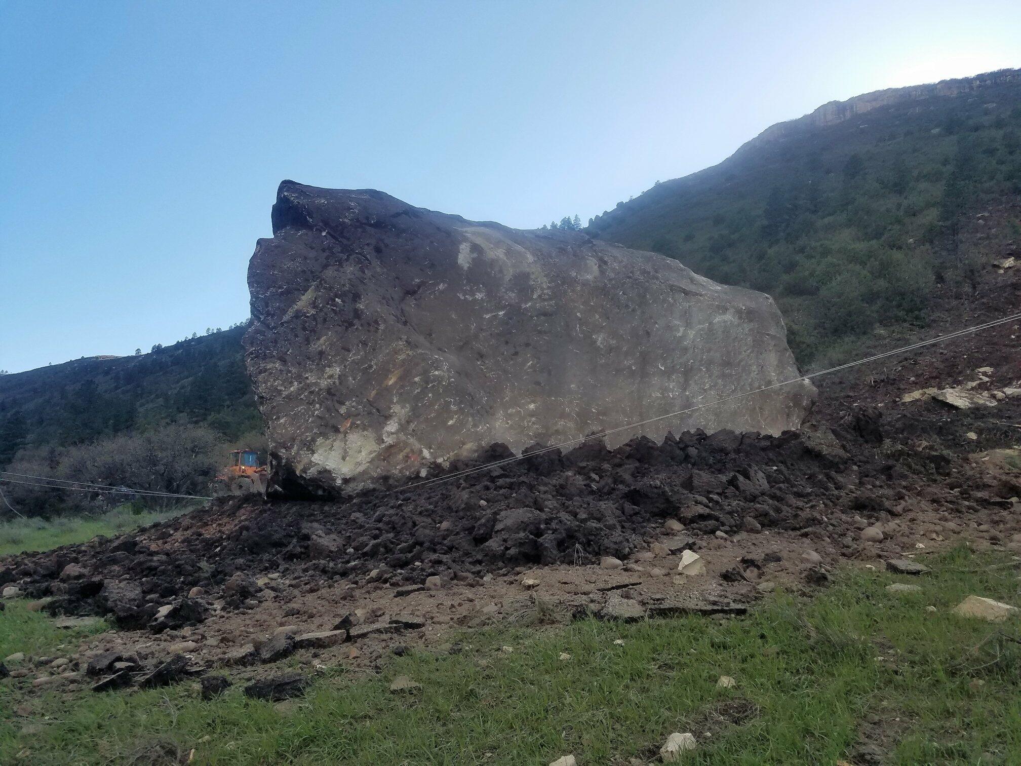 Massive Boulder Blocks Colorado Highway 'Indefinitely' iHeart.