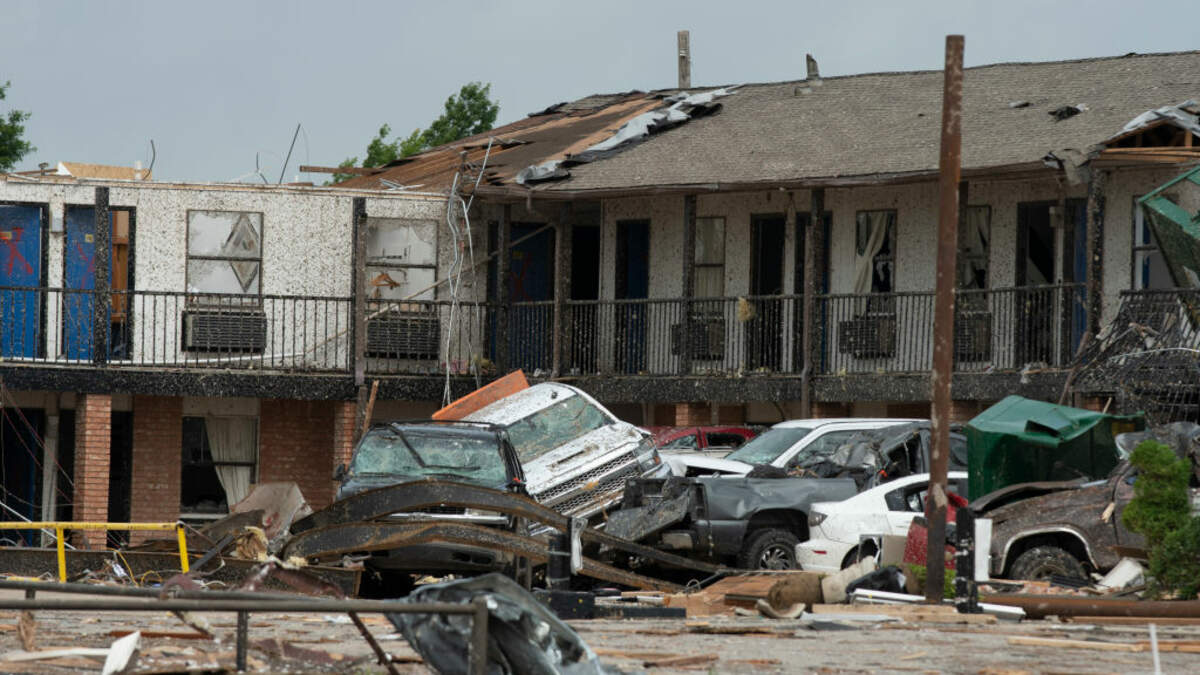 Photos El Reno, Oklahoma Tornado Damage News Radio 1200 WOAI