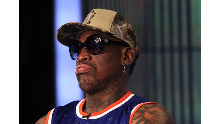 Dennis Rodman Visits The FOX Business Network