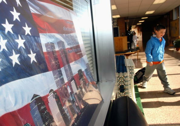 Students Pledge Allegiance To The Flag In Pennsylvania