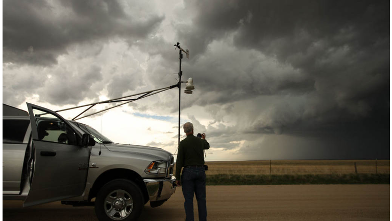 Center For Severe Weather Research Scientists Search For Tornadoes To Study