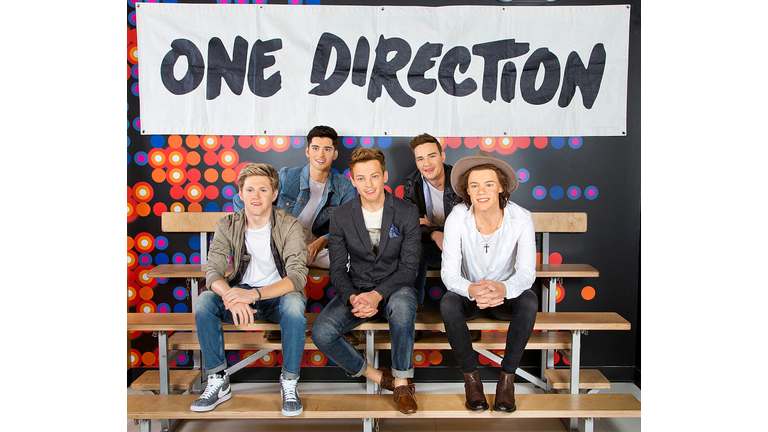 Wax Figures Of One Direction Displayed At Madame Tussauds Orlando