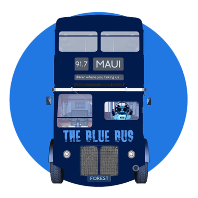 The Blue Bus logo