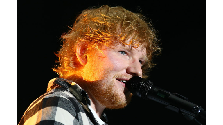 Ed Sheeran Performs In Perth