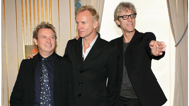 British Band The Police Inducted Into The Order of Arts and Letters