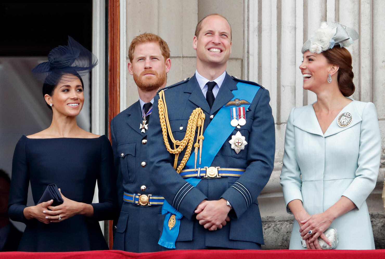 Members Of The Royal Family Attend Events To Mark The Centenary Of The RAF