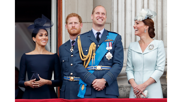 Members Of The Royal Family Attend Events To Mark The Centenary Of The RAF