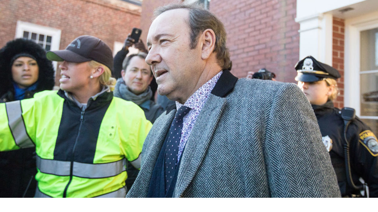 WBZ Kevin Spacey Arraigned On Sexual Assault Charge