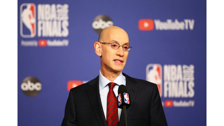 2019 NBA Finals - NBA Commissioner Adam Silver Press Conference \ Getty Images