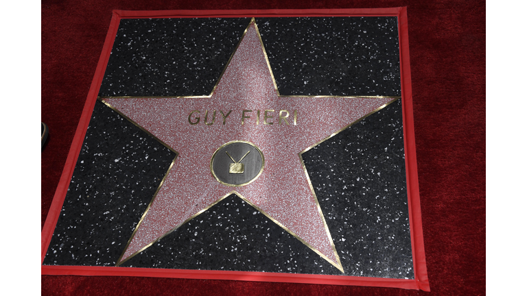 Guy Fieri Honored With Star On Hollywood Walk Of Fame