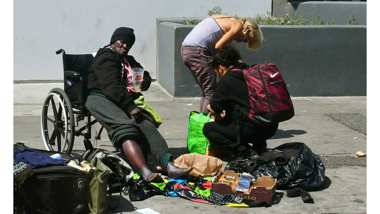 US-CALIFORNIA-HOMELESSNESS-SKID ROW